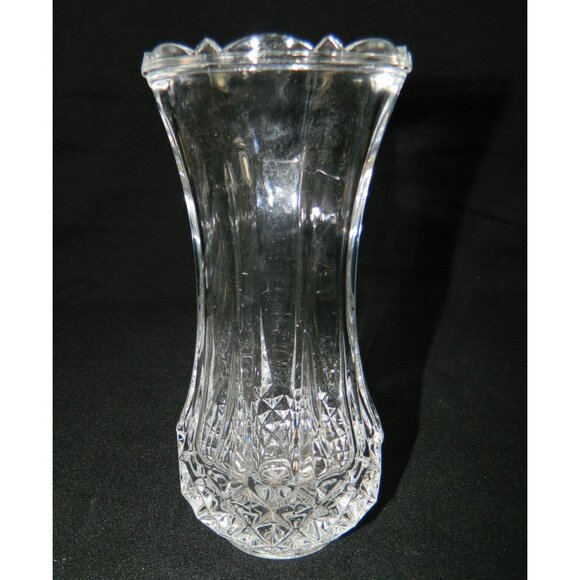 Cut Crystal Vanity Set: Decanter Vase Stopper & Wedgewood Lidded Trinket Box - Picture 16 of 16